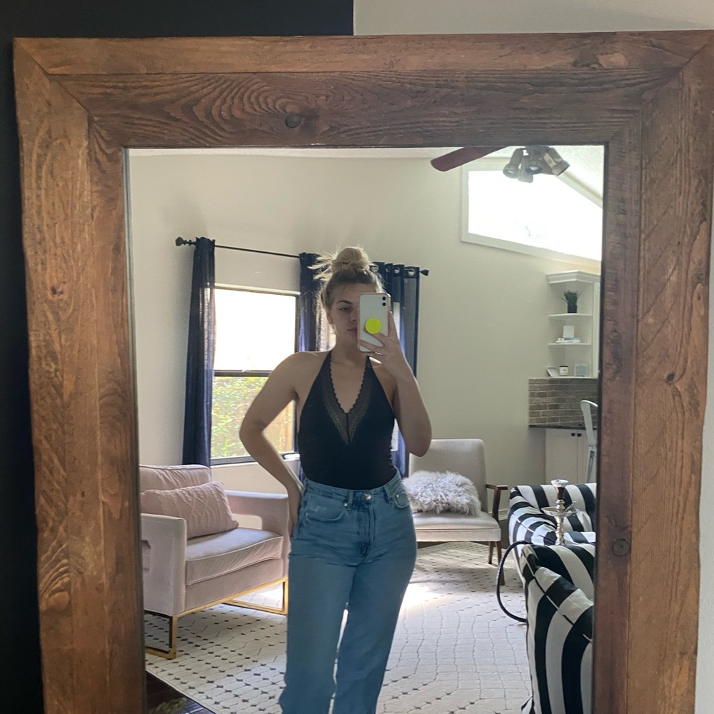 Gray bodysuit